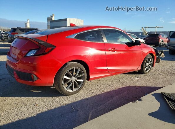 2HGFC3B37KH353779 2019 HONDA CIVIC Красный Задняя правая четверть