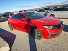 2019 Honda Civic Ex Красный vin: 2HGFC3B37KH353779