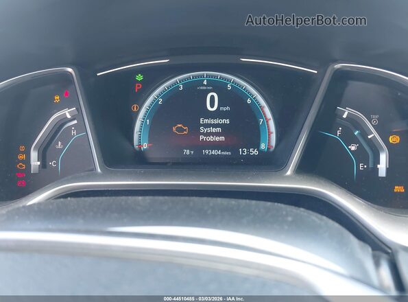 2HGFC3B38HH351144 2017 HONDA CIVIC Коричневый Вид задних сидений