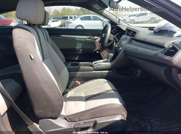 2HGFC3B3XHH353428 2017 HONDA CIVIC Серый Вид салона спереди