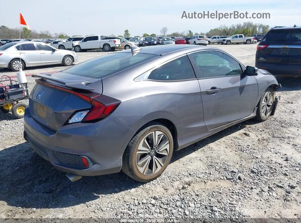 2HGFC3B3XHH353428 2017 HONDA CIVIC Серый Задняя правая четверть
