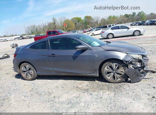 2HGFC3B3XHH353428 2017 HONDA CIVIC Серый Вид задней части салона