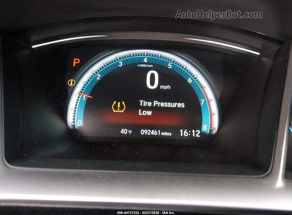 2HGFC3B71GH354789 2016 HONDA CIVIC Белый 