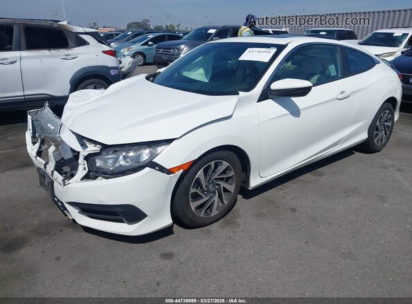 2HGFC4B06HH308000 2017 HONDA CIVIC White Przód lewy