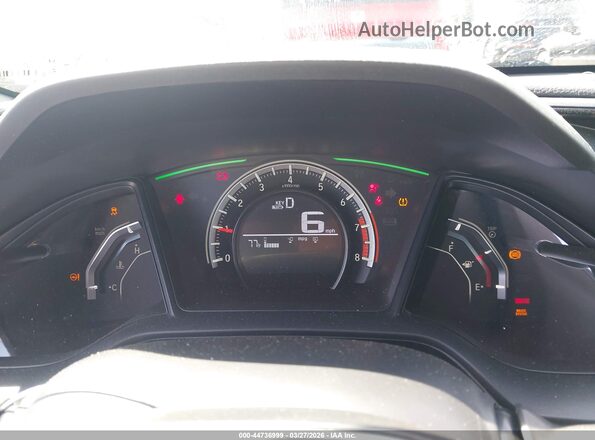 2HGFC4B06HH308000 2017 HONDA CIVIC White Widok tylnych siedzeń