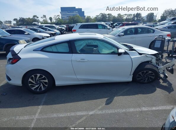 2HGFC4B06HH308000 2017 HONDA CIVIC White Widok wnętrza z tyłu