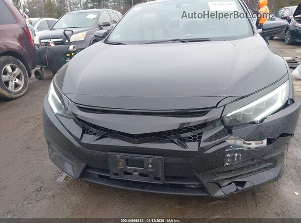 2HGFC4B0XGH308872 2016 HONDA CIVIC Black წინა ხედი
