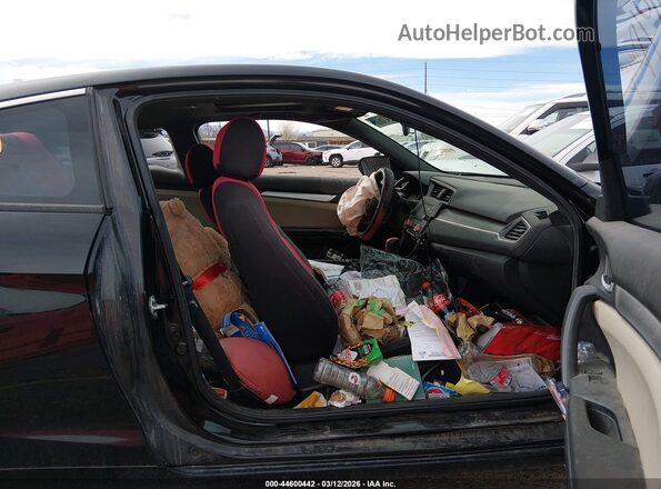 2HGFC4B0XGH312548 2016 HONDA CIVIC Черный Вид салона спереди