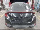 2018 Honda Civic Lx-p Black vin: 2HGFC4B0XJH309625