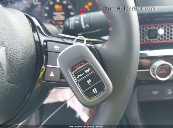 2HGFE1E51TH474904 2026 HONDA CIVIC SI White Widok deski rozdzielczej