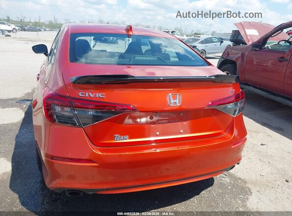 2HGFE1E52NH472078 2022 HONDA CIVIC SI Оранжевый 