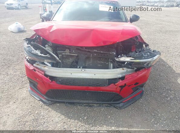 2HGFE1E52NH474526 2022 HONDA CIVIC SI Красный Вид спереди