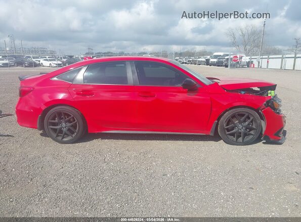 2HGFE1E52NH474526 2022 HONDA CIVIC SI Красный Панорамный вид салона 360°