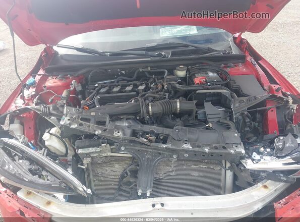 2HGFE1E52NH474526 2022 HONDA CIVIC SI Красный Вид сзади