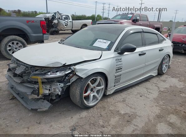 2HGFE1E53NH472865 2022 HONDA CIVIC SI Белый Передняя левая четверть