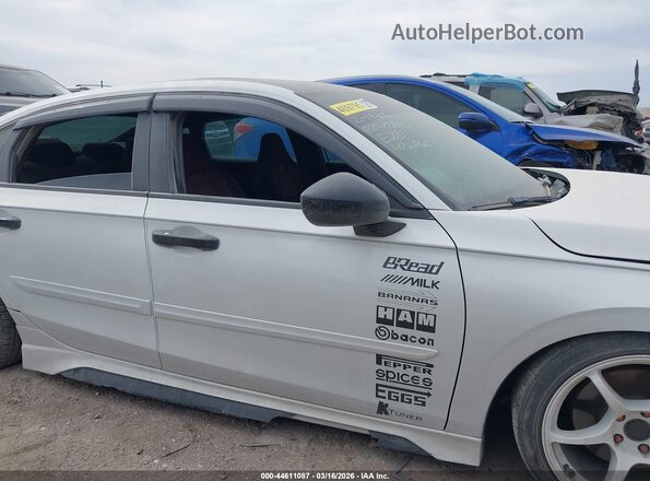 2HGFE1E53NH472865 2022 HONDA CIVIC SI Белый Вид задней части салона