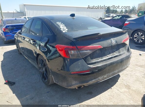 2HGFE1E53NH474017 2022 HONDA CIVIC SI Черный Задняя левая четверть