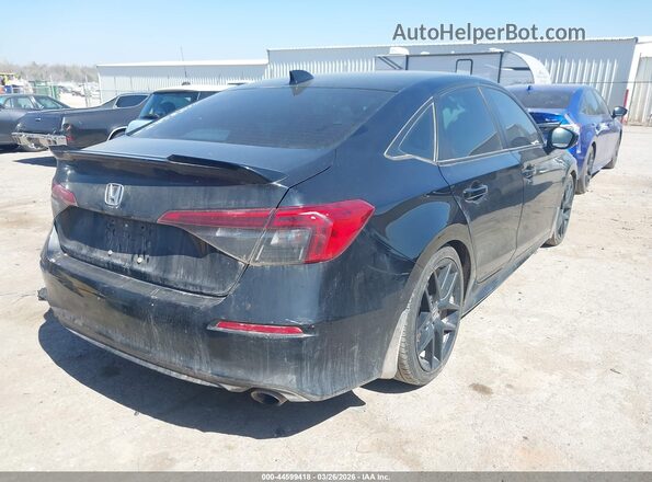 2HGFE1E53NH474017 2022 HONDA CIVIC SI Черный Задняя правая четверть