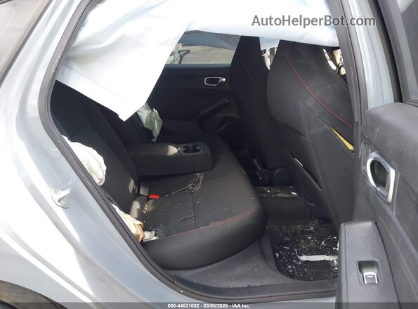 2HGFE1E54NH477461 2022 HONDA CIVIC SI Blue Widok naklejki z numerem VIN