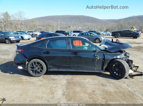 2HGFE1E55NH475198 2022 HONDA CIVIC SI Black Widok wnętrza 360 stopni