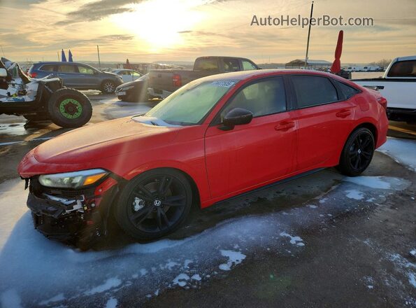 2HGFE1E58TH473846 2026 HONDA CIVIC Red Przód lewy