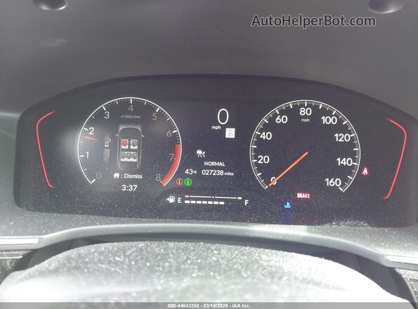 2HGFE1E59RH472276 2024 HONDA CIVIC SI White Widok tylnych siedzeń