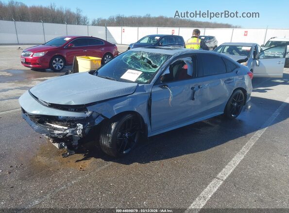 2HGFE1E5XNH471163 2022 HONDA CIVIC SI Серый Передняя левая четверть