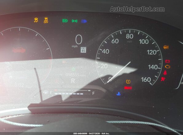 2HGFE1F71NH303573 2022 HONDA CIVIC Red Widok tylnych siedzeń