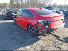 2022 Honda Civic Ex Red vin: 2HGFE1F71NH303573