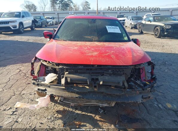 2HGFE1F71NH303573 2022 HONDA CIVIC Red Widok zestawu wskaźników