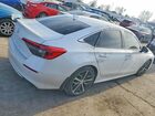 2022 Honda Civic Touring Белый vin: 2HGFE1F92NH304961