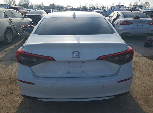 2HGFE1F92NH304961 2022 HONDA CIVIC Белый Вид сзади