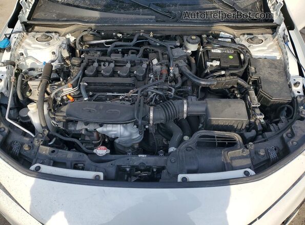 2HGFE1F92NH304961 2022 HONDA CIVIC Белый Вид задней части салона