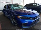 2023 Honda Civic Touring Blue vin: 2HGFE1F95PH307517