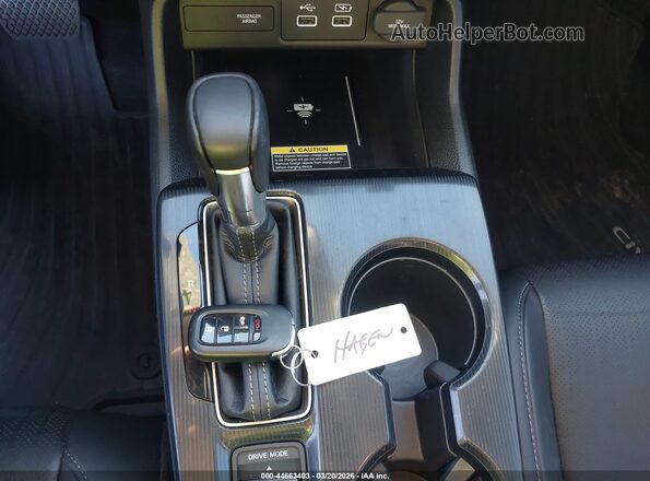 2HGFE1F99PH302160 2023 HONDA CIVIC Серый Вид панели приборов