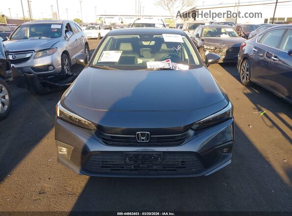 2HGFE1F99PH302160 2023 HONDA CIVIC Серый Вид щитка приборов