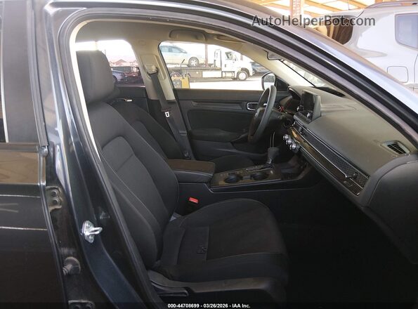 2HGFE2F22PH553515 2023 HONDA CIVIC Черный Вид салона спереди