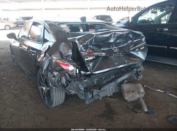 2HGFE2F22PH553515 2023 HONDA CIVIC Черный Вид спереди