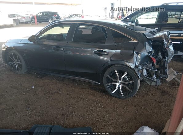 2HGFE2F22PH553515 2023 HONDA CIVIC Черный Задняя левая четверть