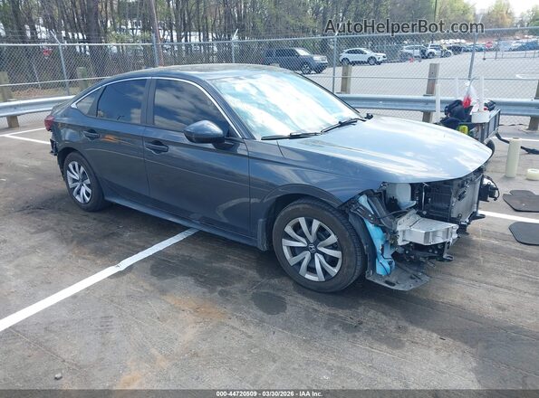 2HGFE2F22SH536769 2025 HONDA CIVIC Light Blue Delantero derecho
