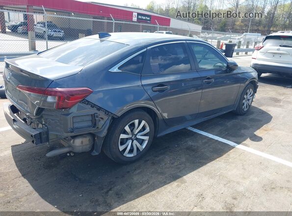 2HGFE2F22SH536769 2025 HONDA CIVIC Light Blue Trasero derecho