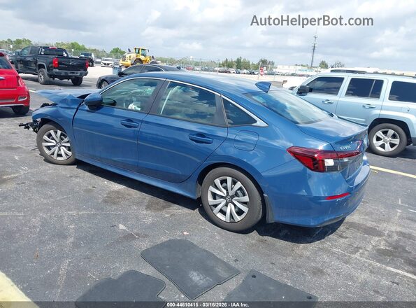 2HGFE2F23TH529329 2026 HONDA CIVIC Blue უკანა მარცხენა