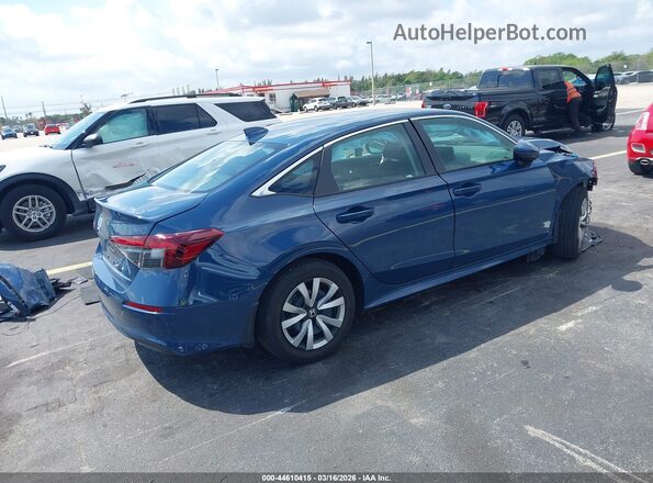 2HGFE2F23TH529329 2026 HONDA CIVIC Blue უკანა მარჯვენა