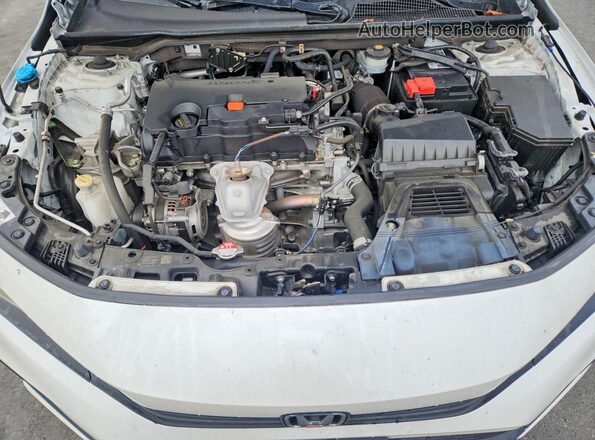 2HGFE2F25NH511885 2022 HONDA CIVIC White Вид задньої частини салону