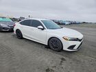 2022 Honda Civic Lx White vin: 2HGFE2F25NH511885