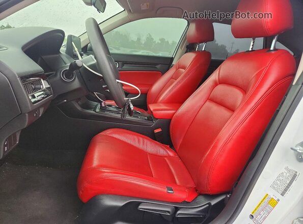 2HGFE2F25NH511885 2022 HONDA CIVIC White Вид салону спереду