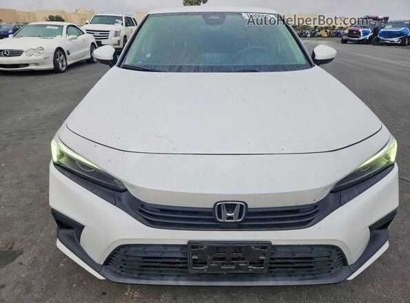 2HGFE2F25NH511885 2022 HONDA CIVIC White Вид спереду