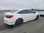 2022 Honda Civic Lx White vin: 2HGFE2F25NH511885