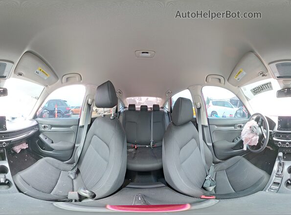 2HGFE2F25SH566722 2025 HONDA CIVIC Red Vista de la etiqueta del VIN