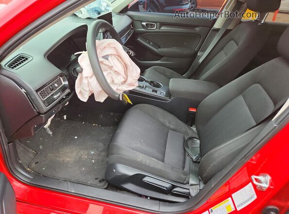 2HGFE2F25SH566722 2025 HONDA CIVIC Red Vista interior delantera
